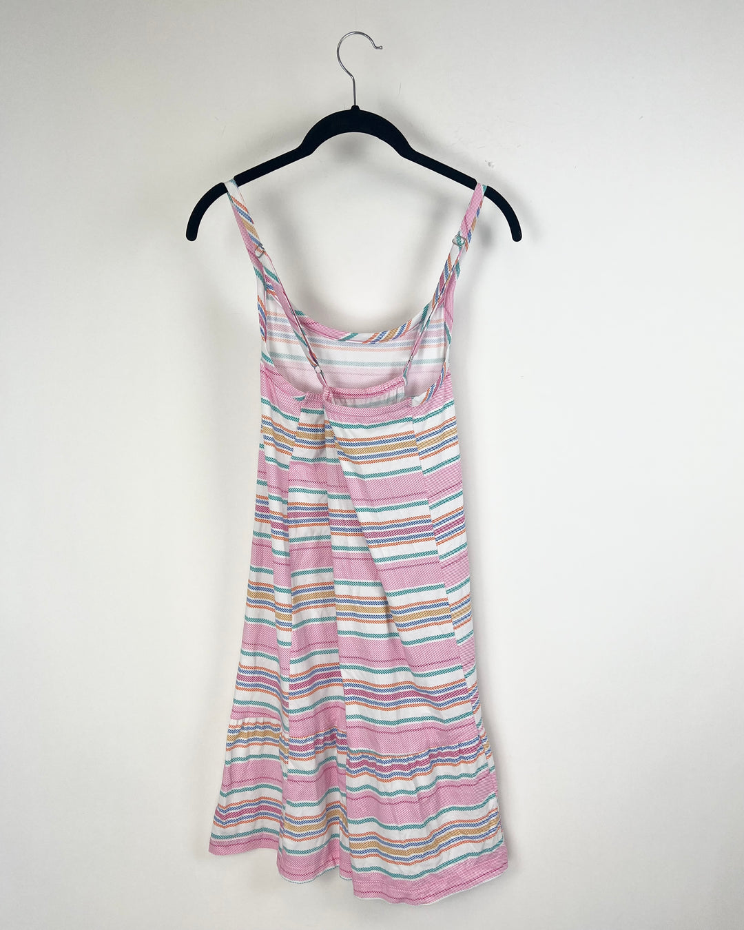 Pink Striped Lounge Dress - Small