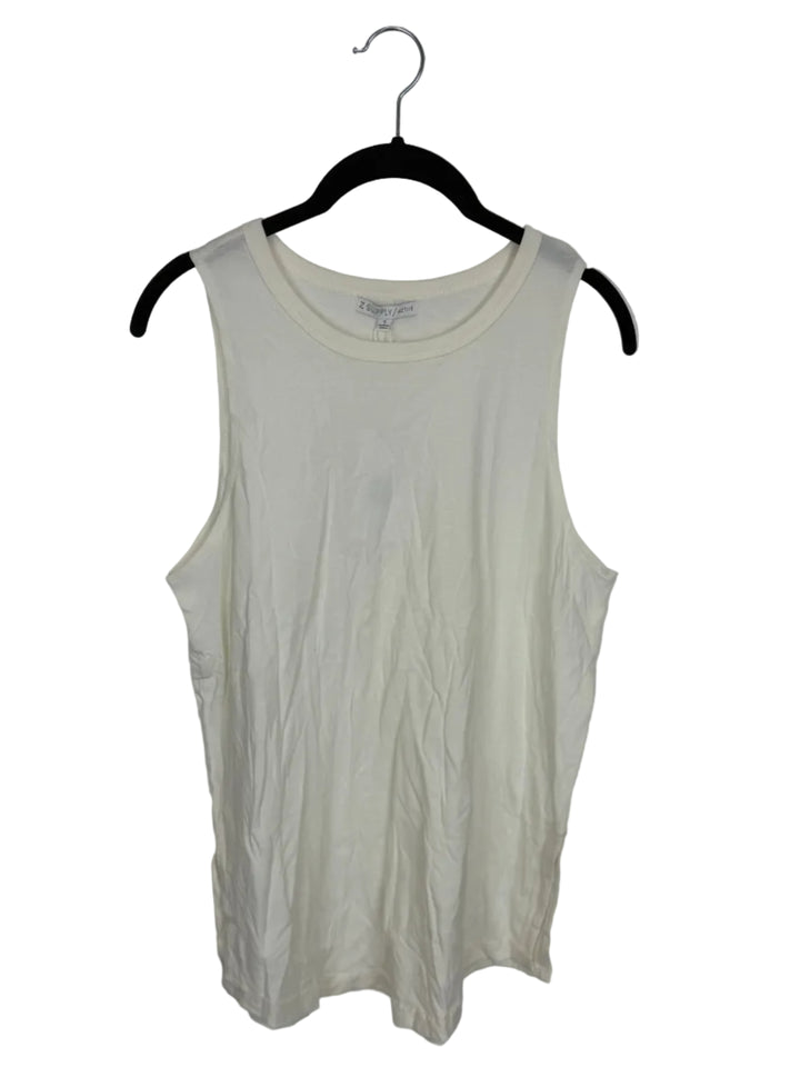 Cream Tank Top - Size 2/4