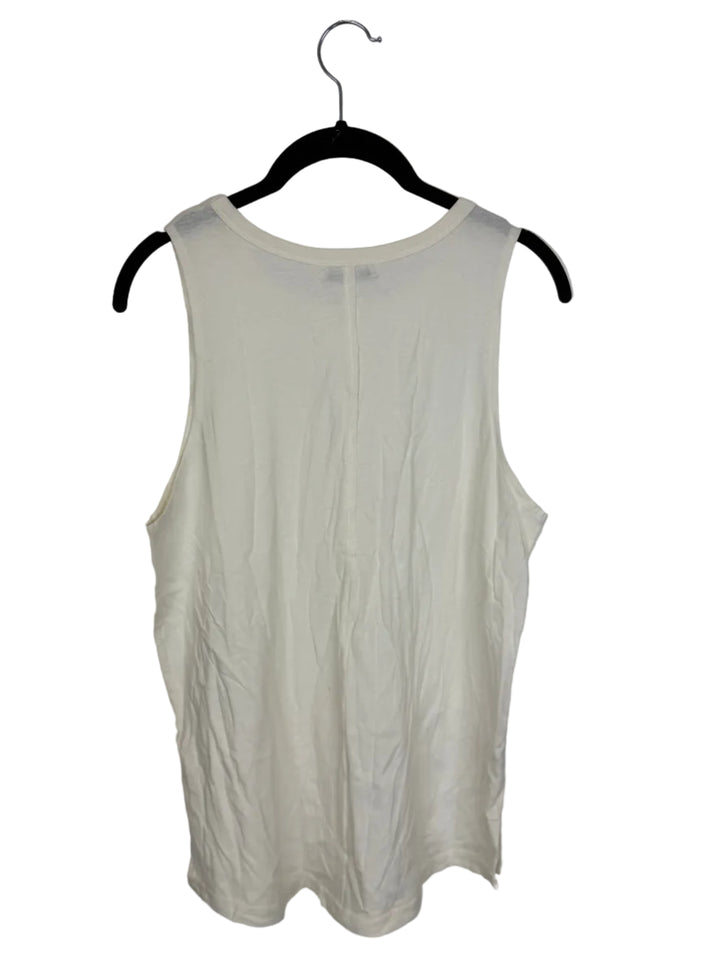 Cream Tank Top - Size 2/4