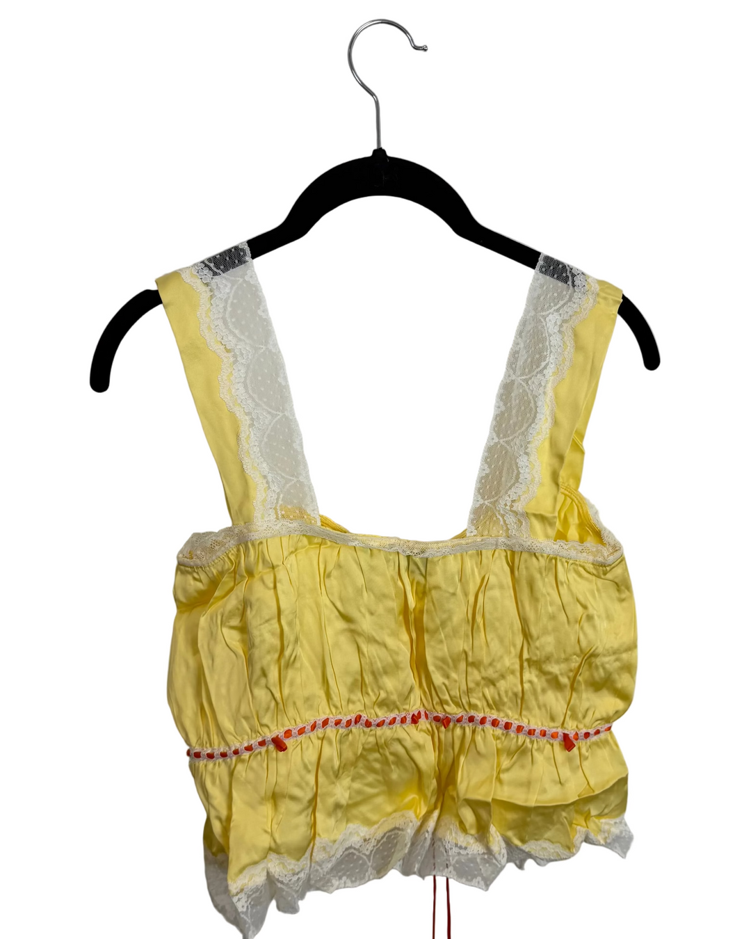 Light Yellow Lace Tank Top - Size 4/6