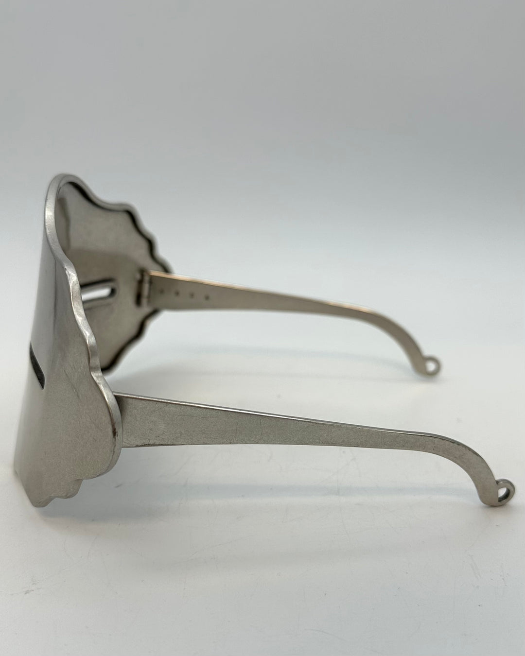 Runway Silver Shield Glasses