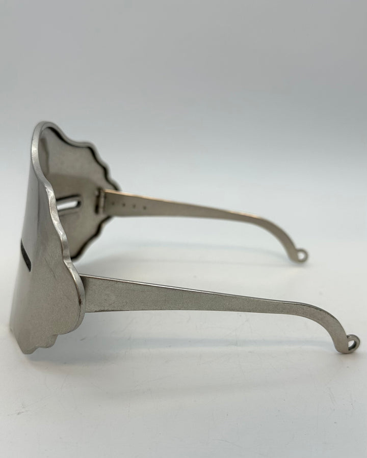 Runway Silver Shield Glasses