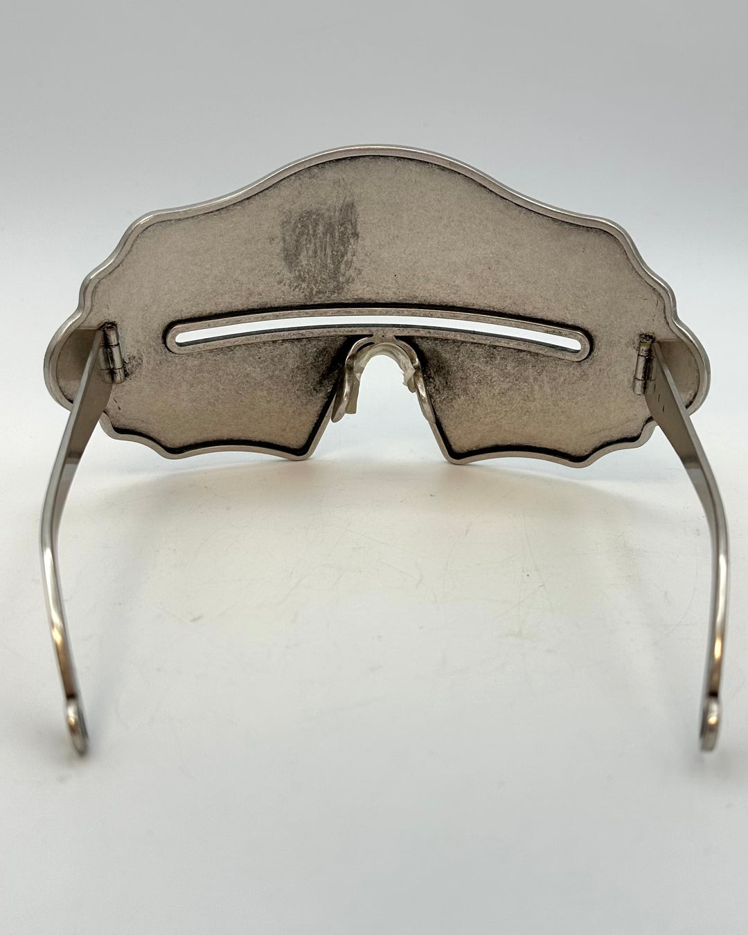 Runway Silver Shield Glasses