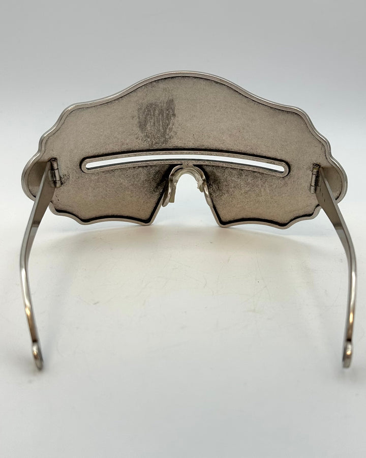 Runway Silver Shield Glasses