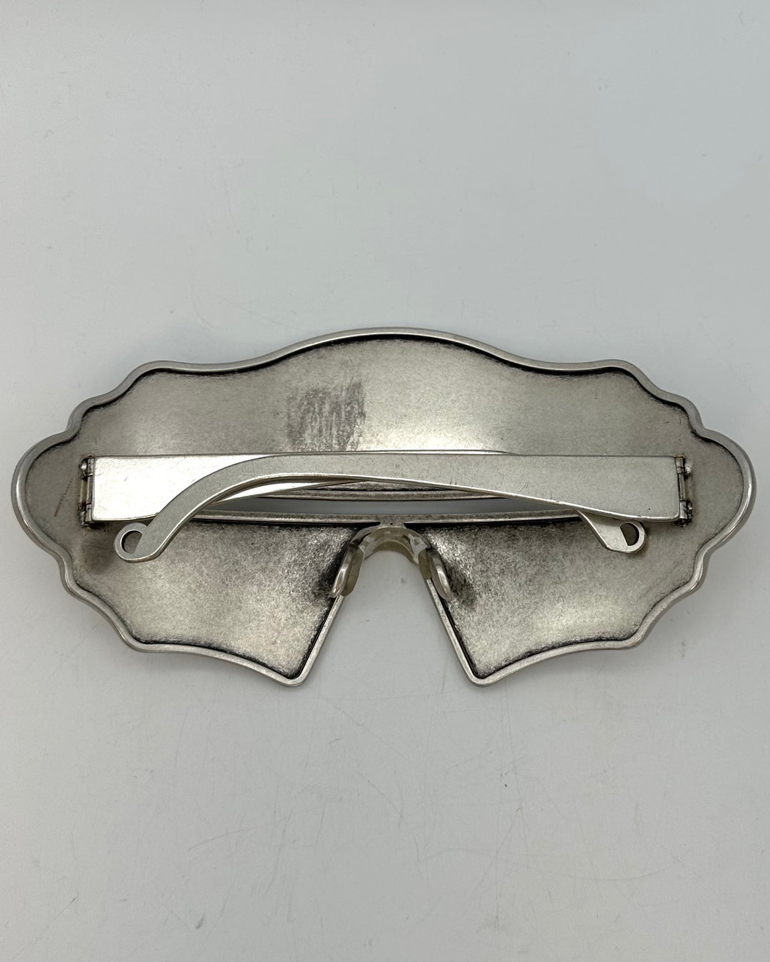 Runway Silver Shield Glasses