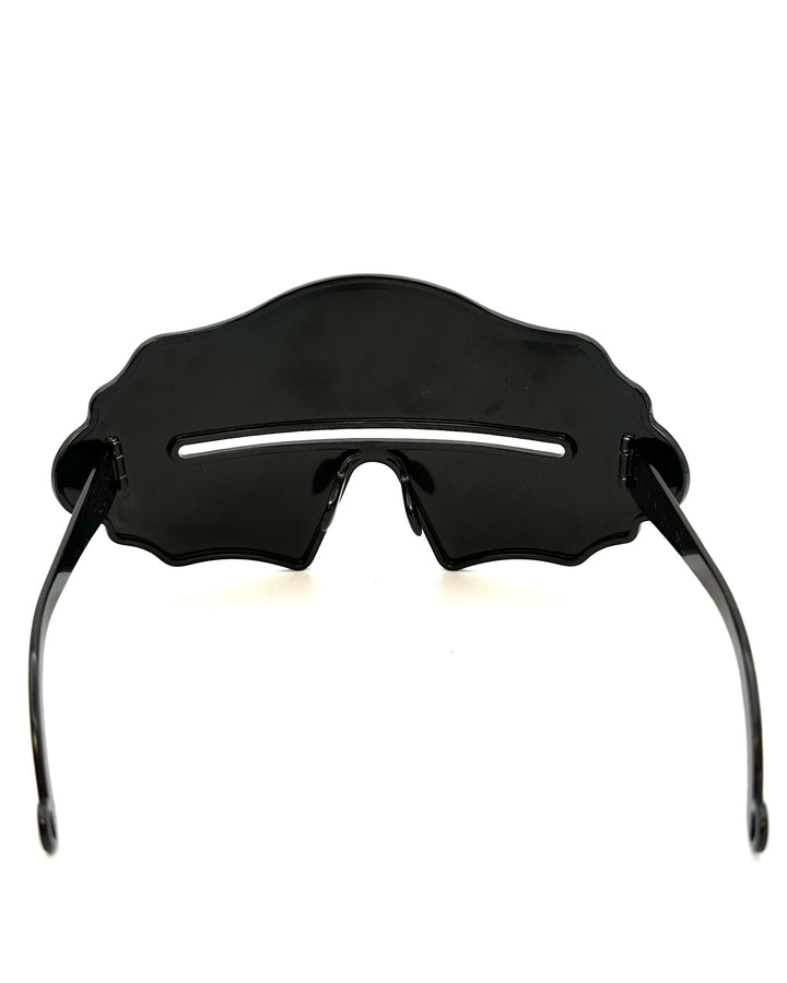Runway Black Shield Glasses