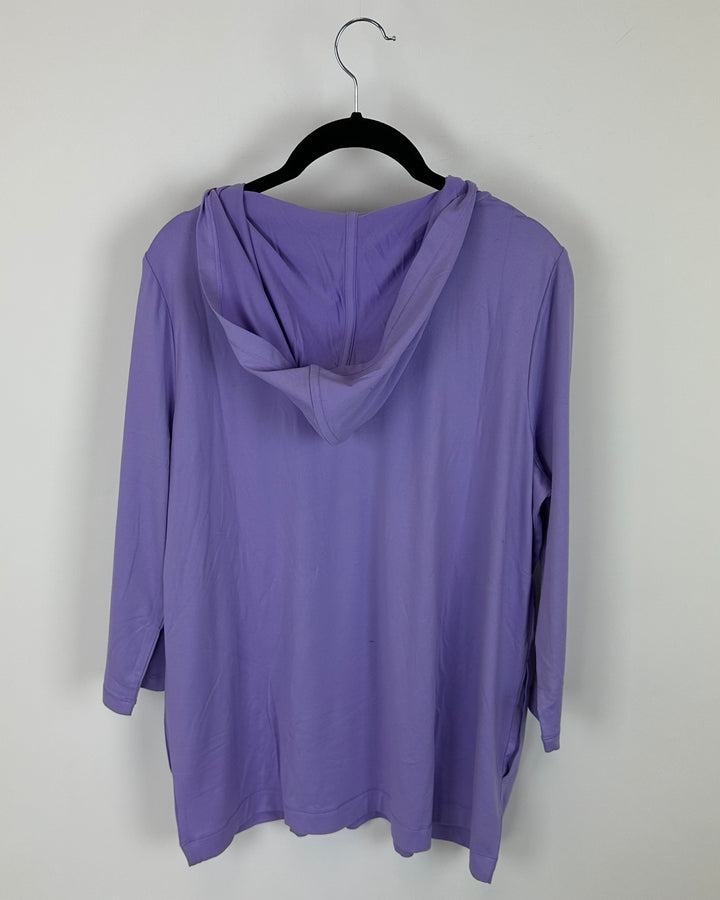 Lavender Quarter Sleeve Top - Size 4/6 and 6/8