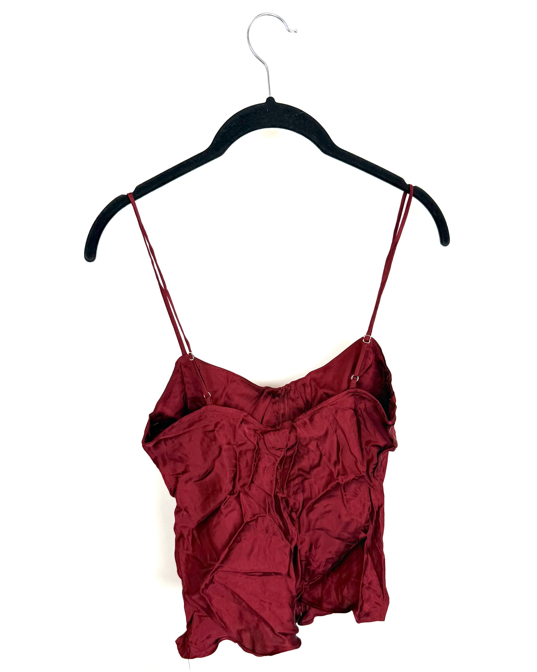 Maroon Button Down Cami - Size 0/2