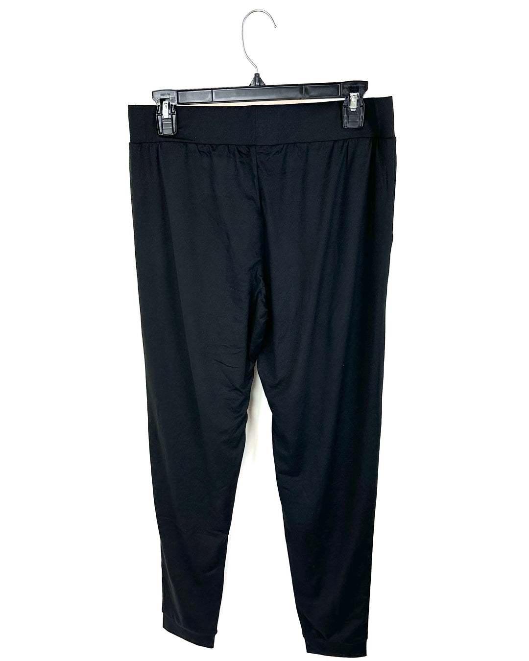 Soft Black Joggers - Size 6/8