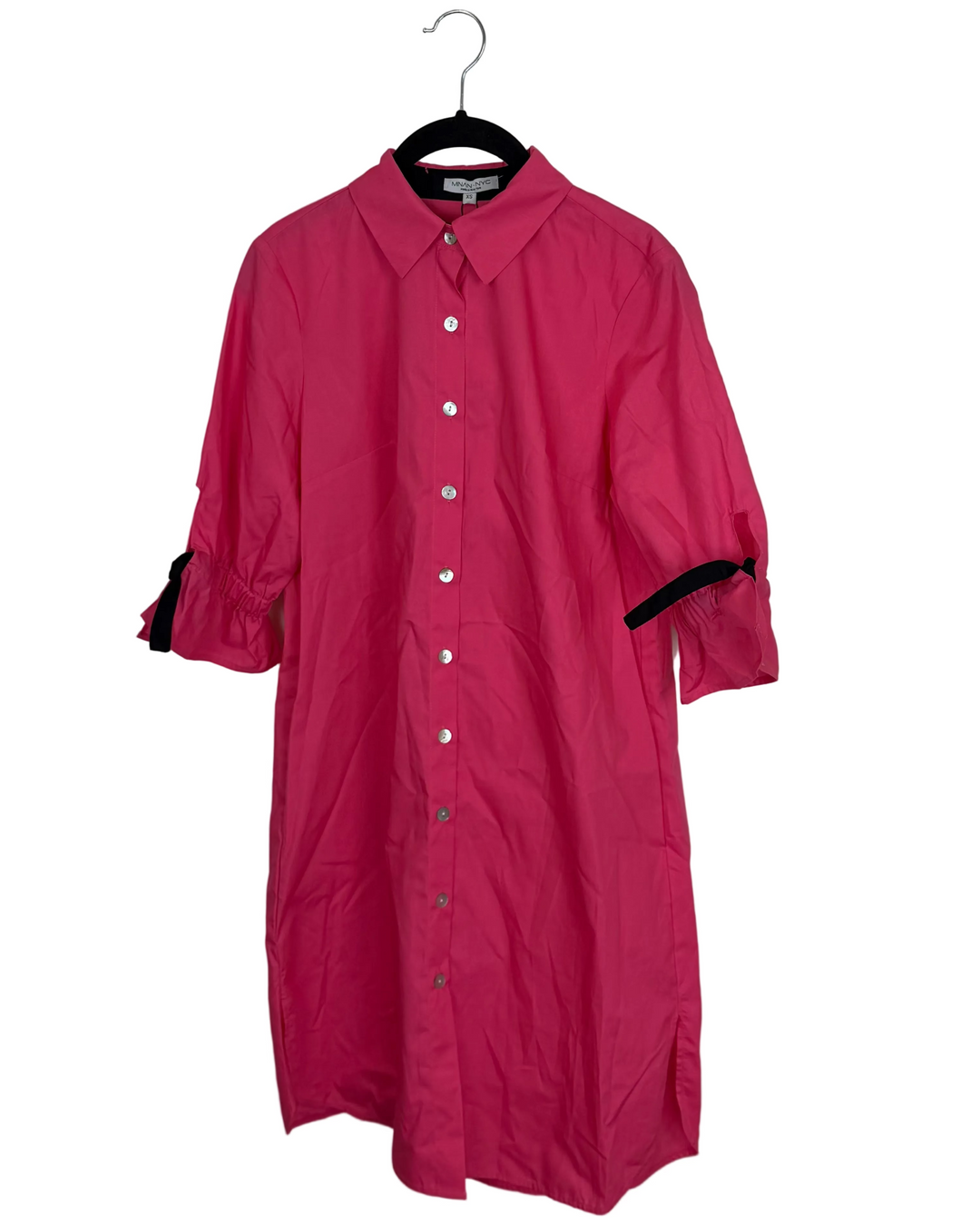 Raspberry Pink Shirt Dress - Size 4/6, 8/10 and 16/18
