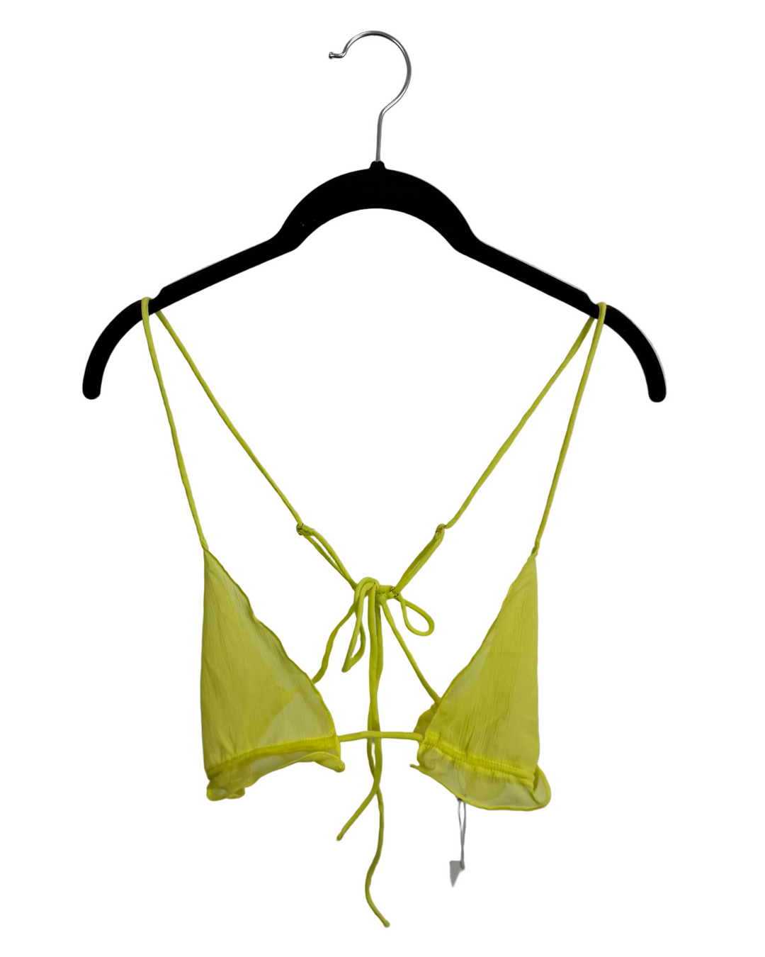 Neon Yellow Bra Top - Size 0/2
