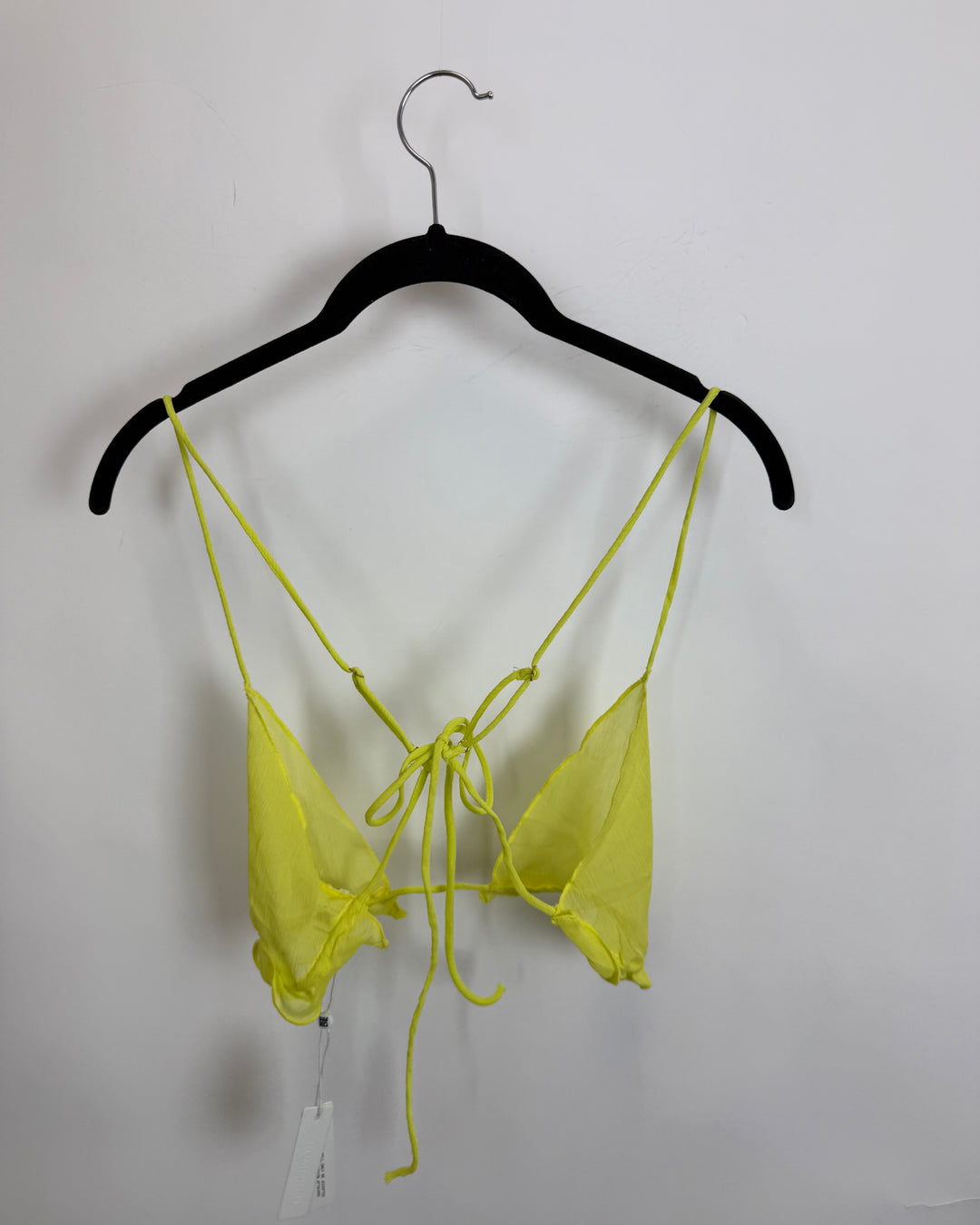Neon Yellow Bra Top - Size 0/2