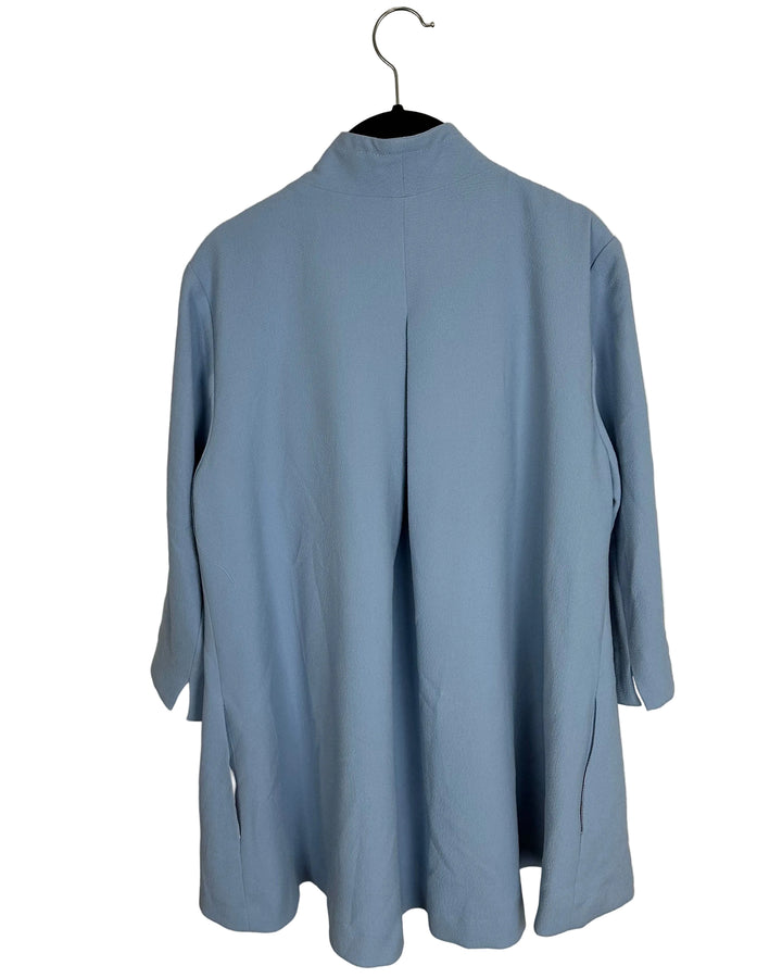 Periwinkle Blue Open Blazer - Size 6/8 and 10/12