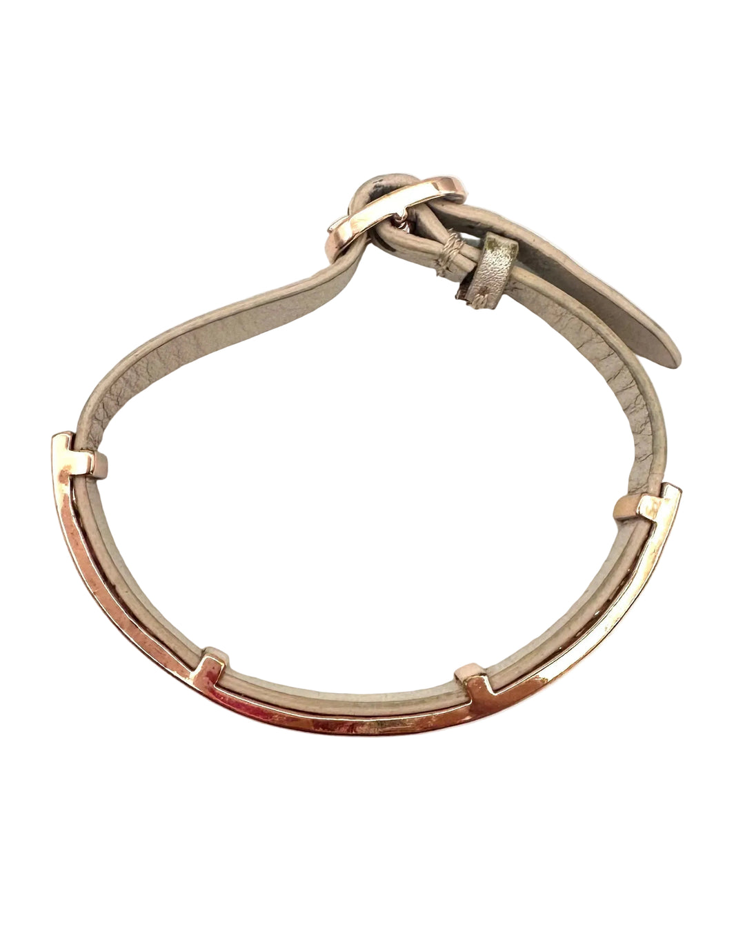 Rose Gold Belt Bracelet