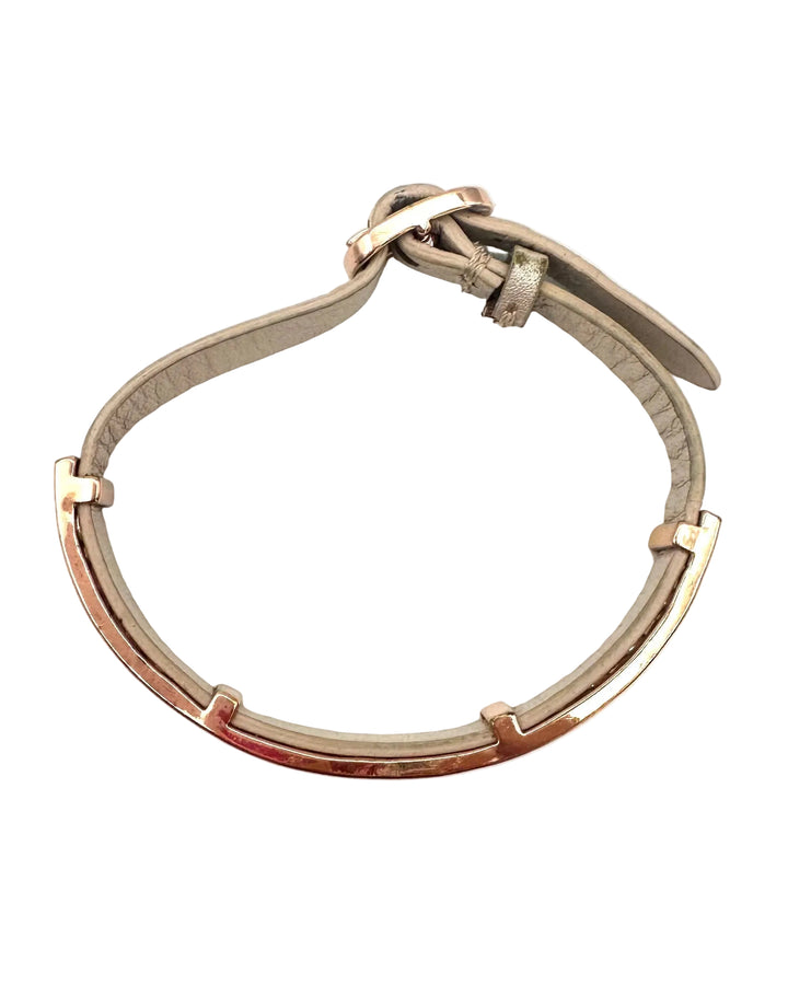 Rose Gold Belt Bracelet