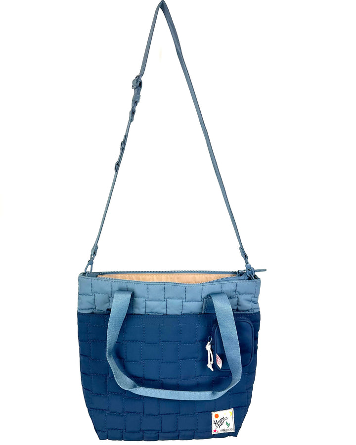 Multi Color Blue Cary All Tote Bag
