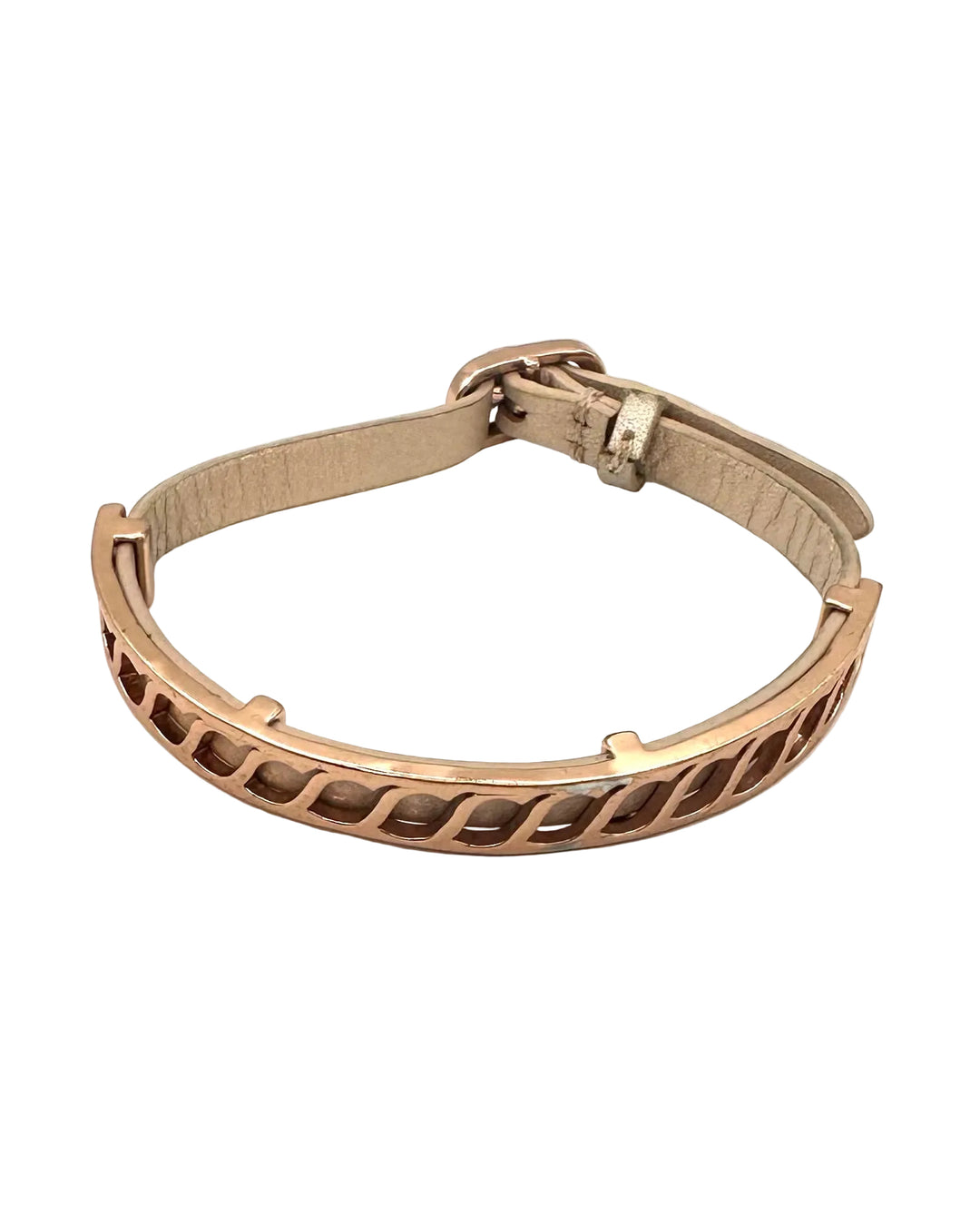 Rose Gold Belt Bracelet