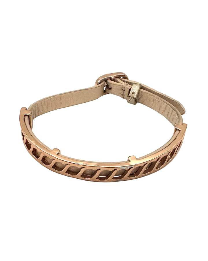 Rose Gold Belt Bracelet