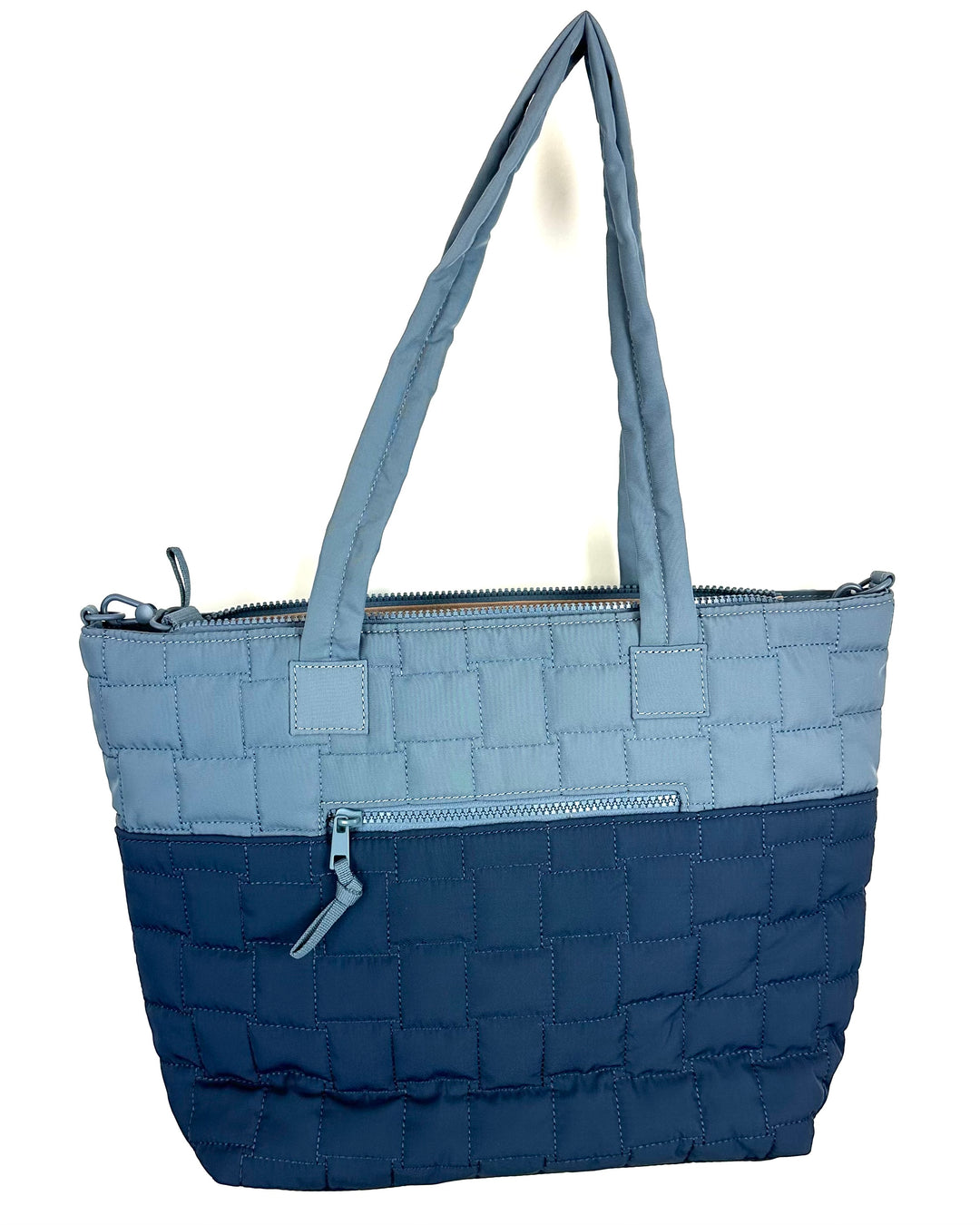 Blue Ridges Quilted Tote Bag