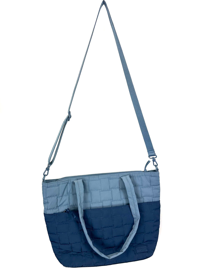 Blue Ridges Quilted Tote Bag