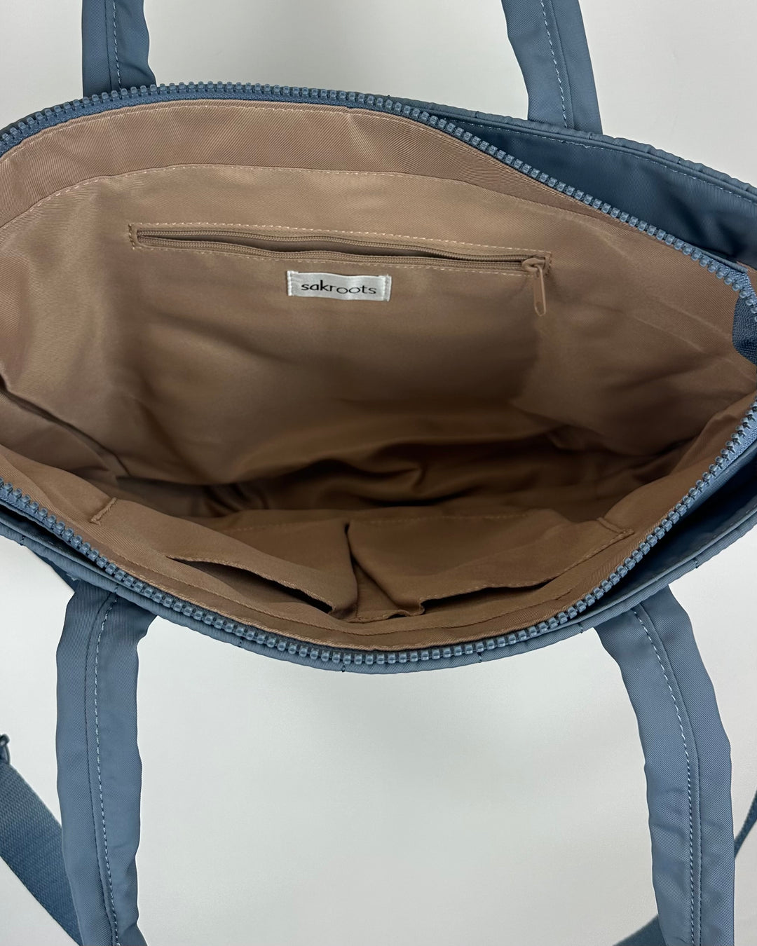 Blue Ridges Quilted Tote Bag