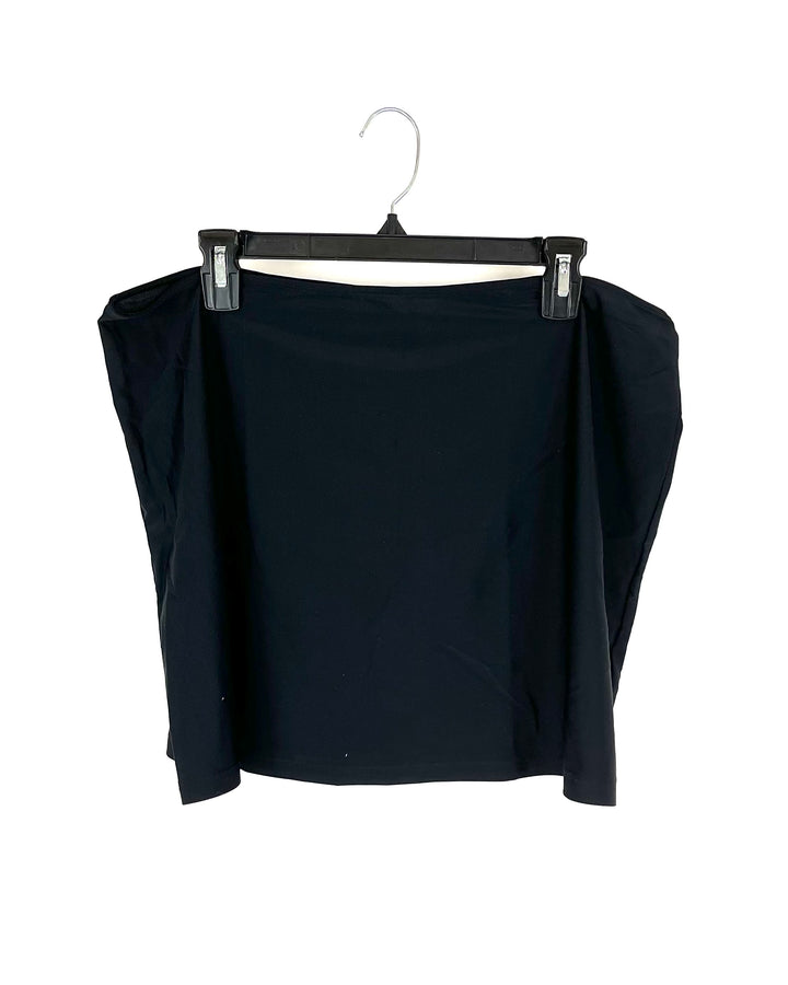 Black Skirt Swim Cover Up- Extra Extra Large