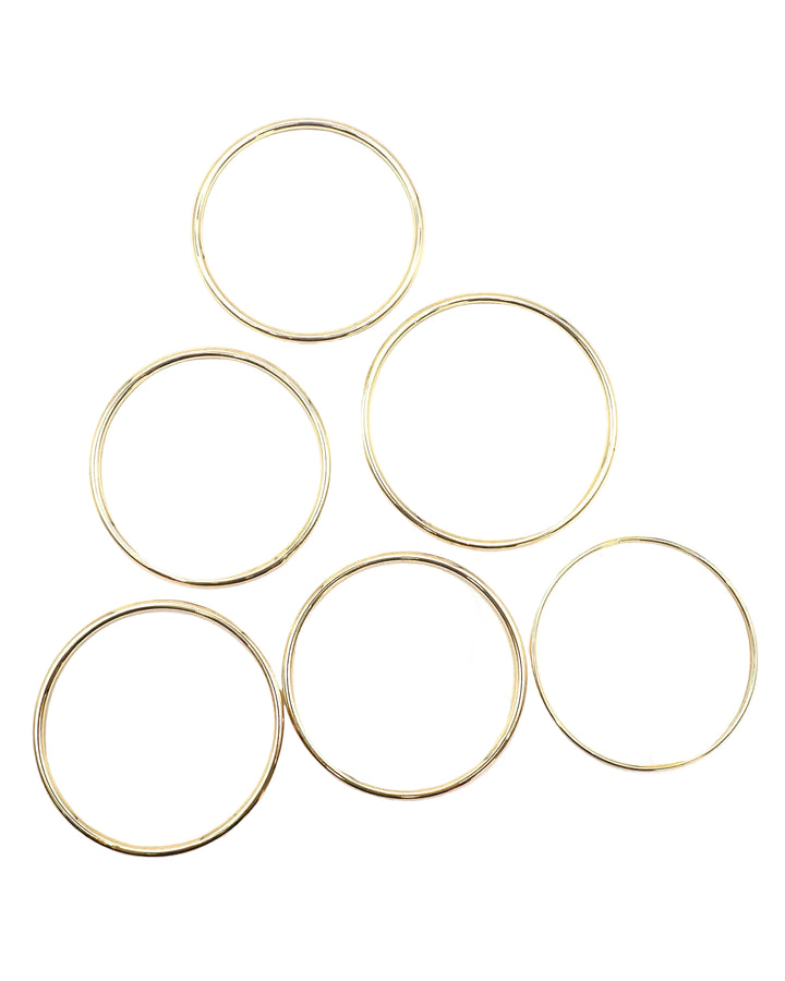 Gold Bangle Set