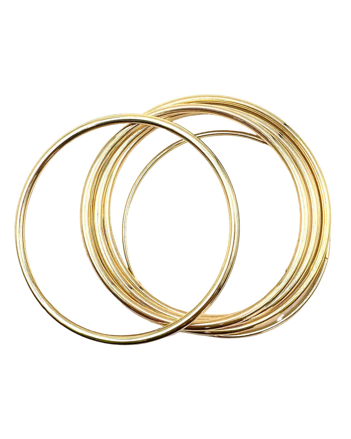 Gold Bangle Set