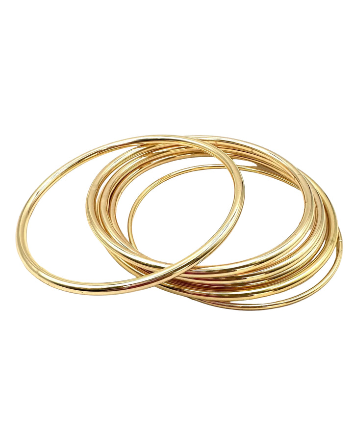 Gold Bangle Set
