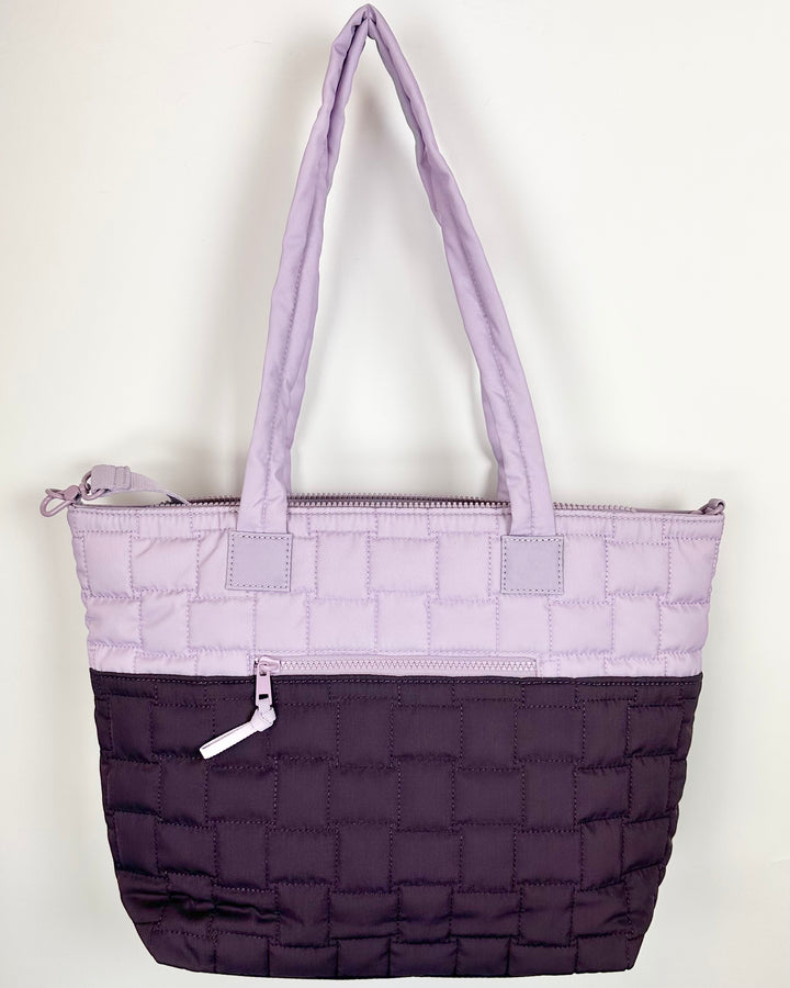 Purple Patched Shoulder/Crossbody Bag