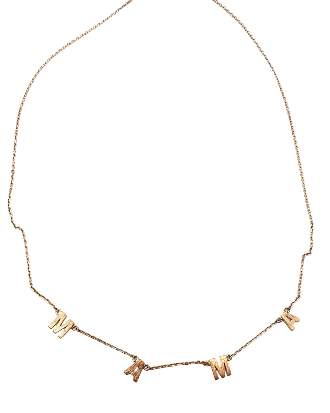 Rose Gold "Mama" Necklace