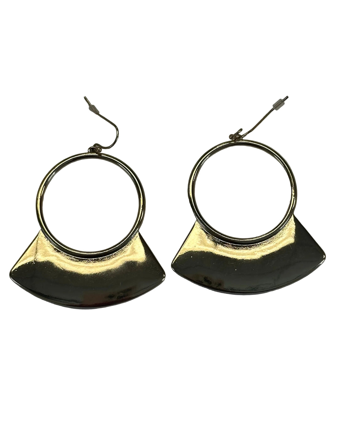 Gold Flare Earrings