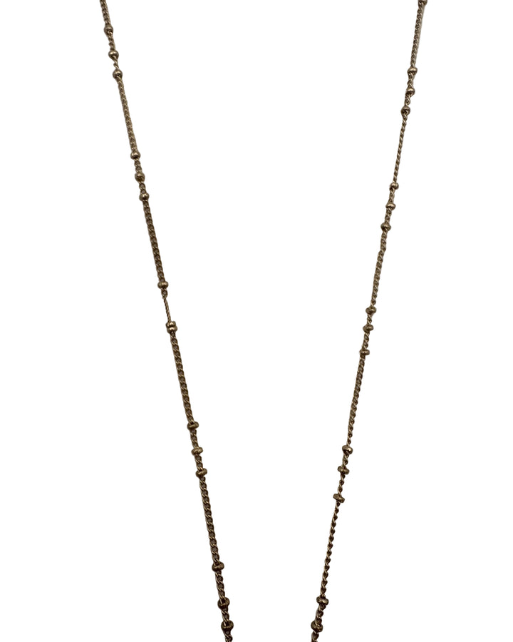 Burgundy Tassel Necklace