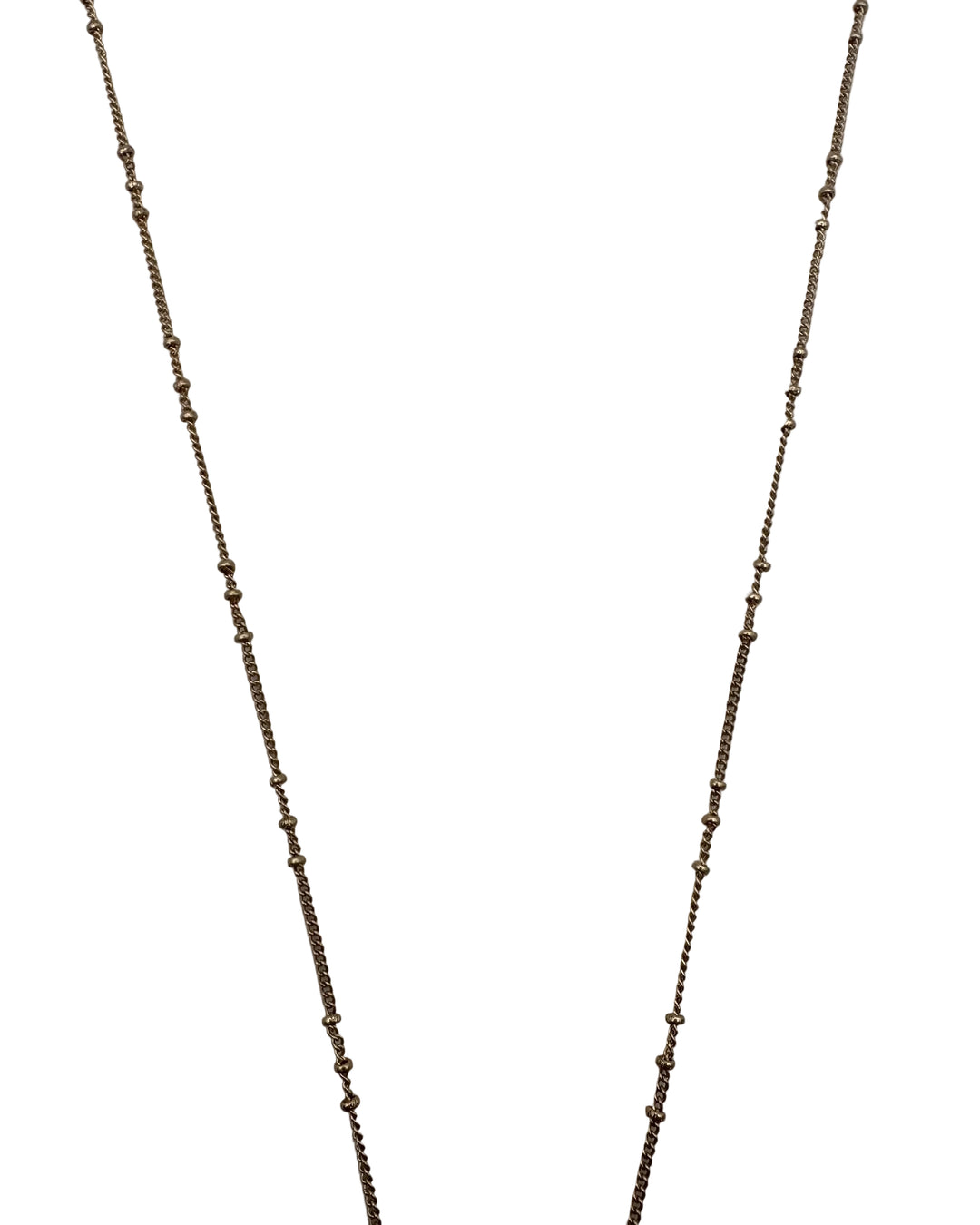 Yellow Gold Tassel Necklace