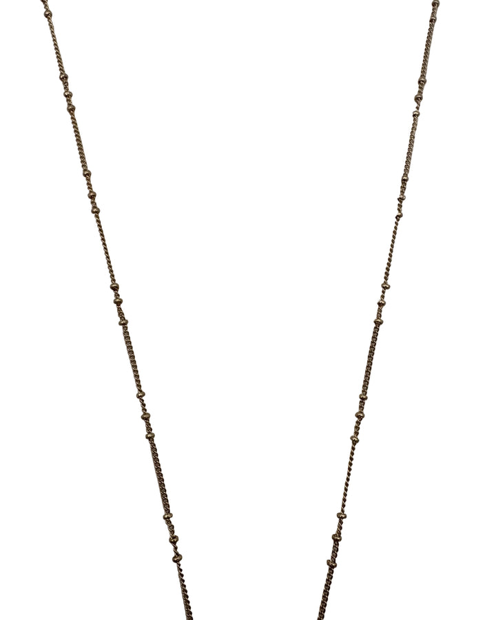 Yellow Gold Tassel Necklace