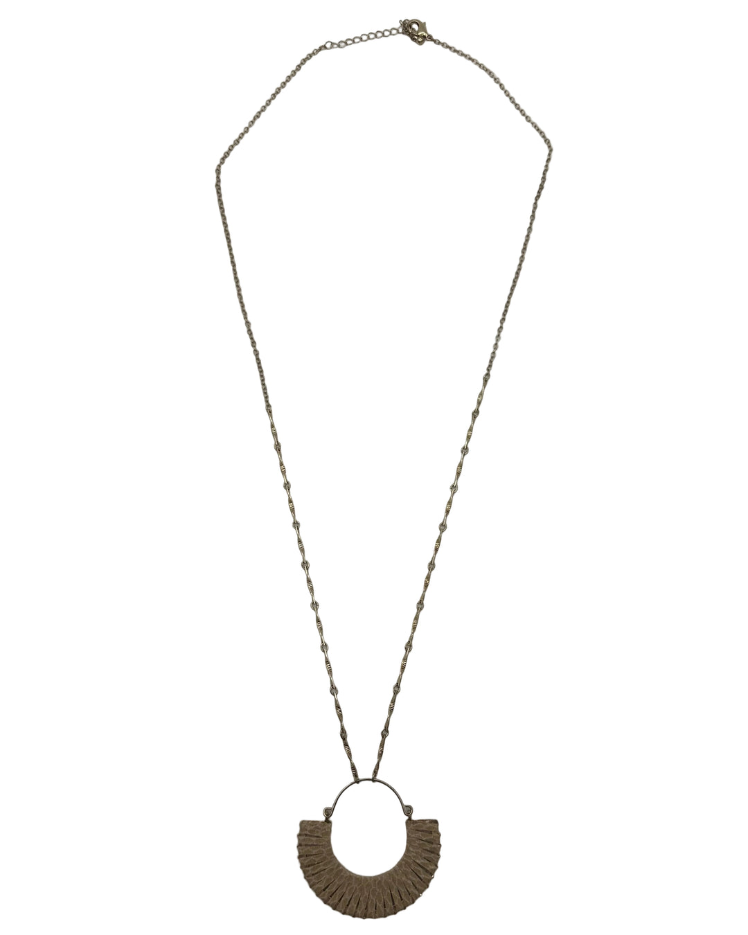 Gold Half Circle Necklace