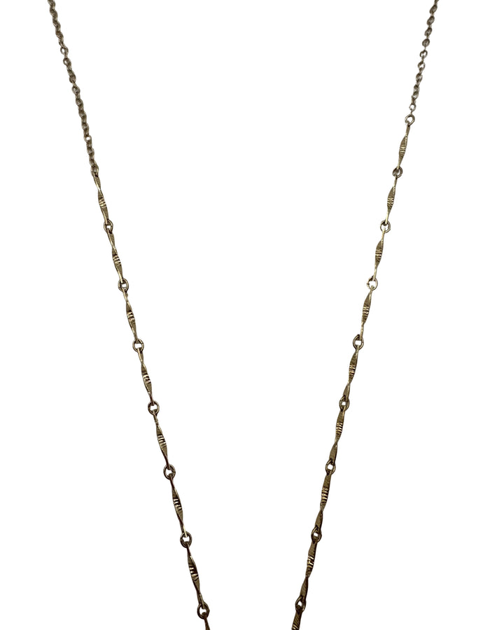 Gold Half Circle Necklace