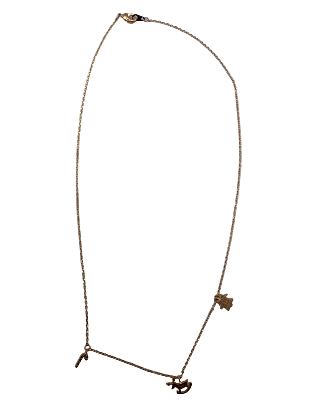 Rose Gold Holiday Season Necklace