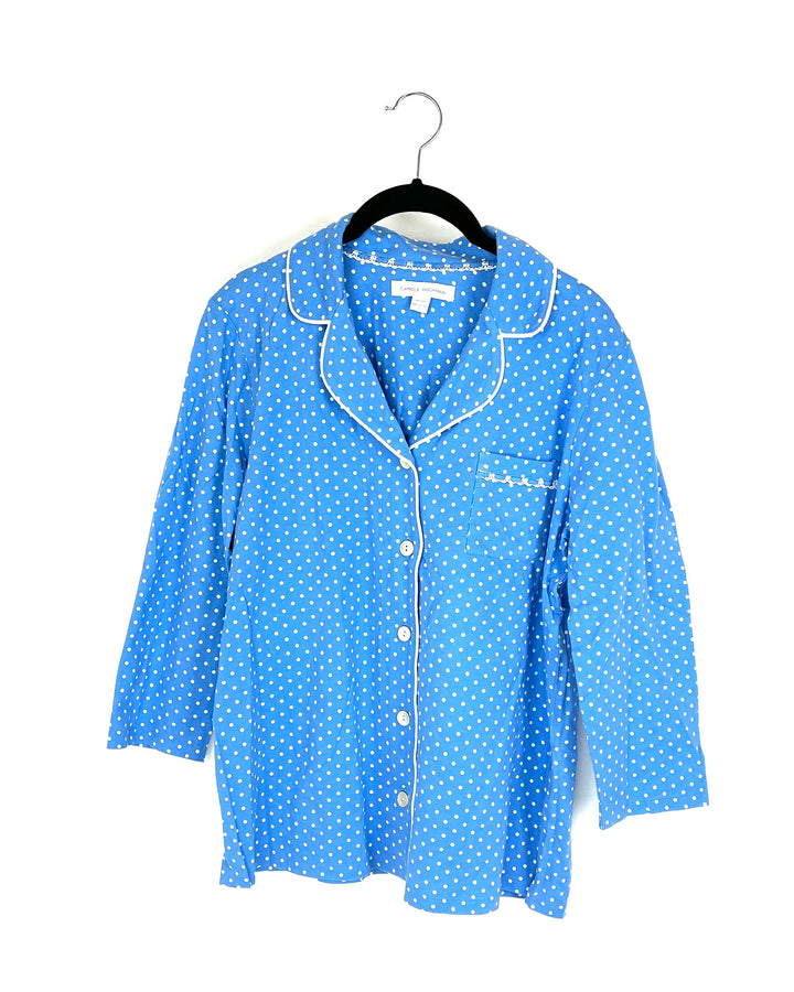 Polka Dot Sleep Shirt-  Small