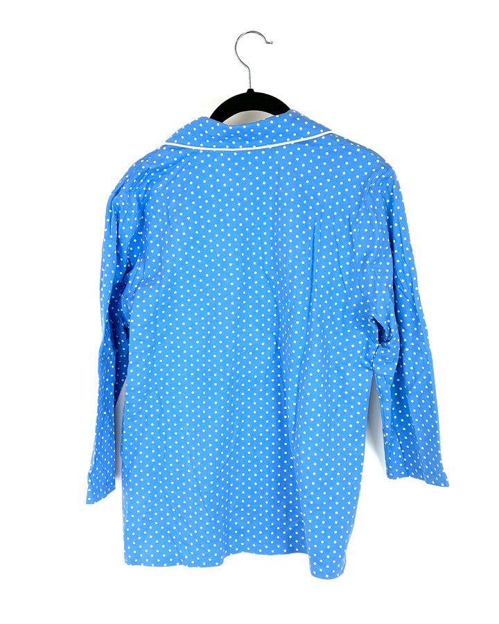 Polka Dot Sleep Shirt-  Small