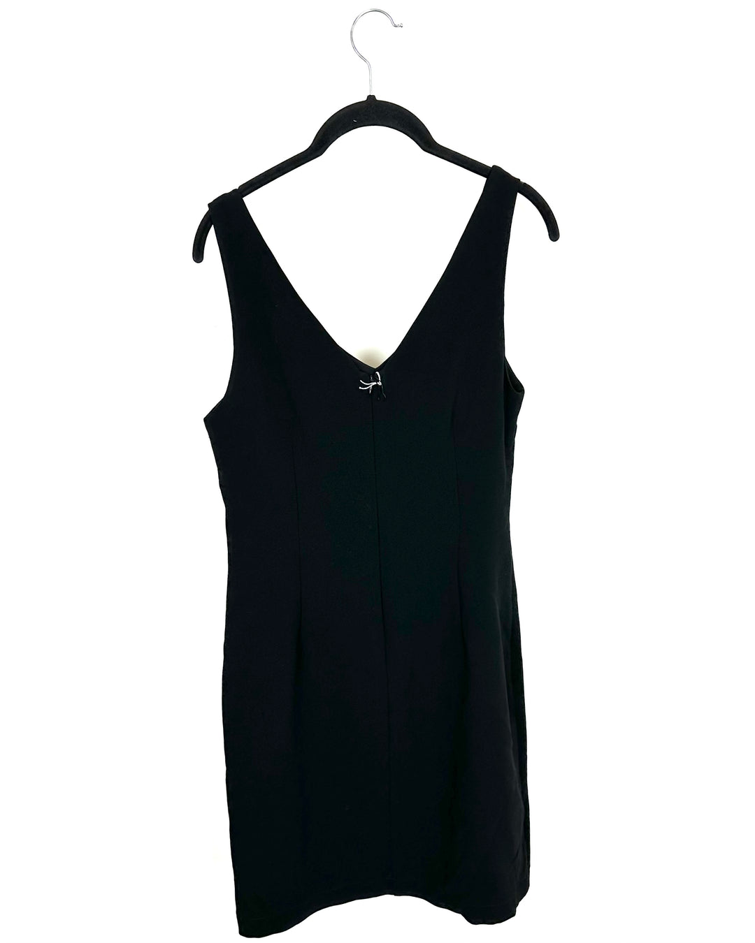 Ink Black Slip Dress - Size 4/6