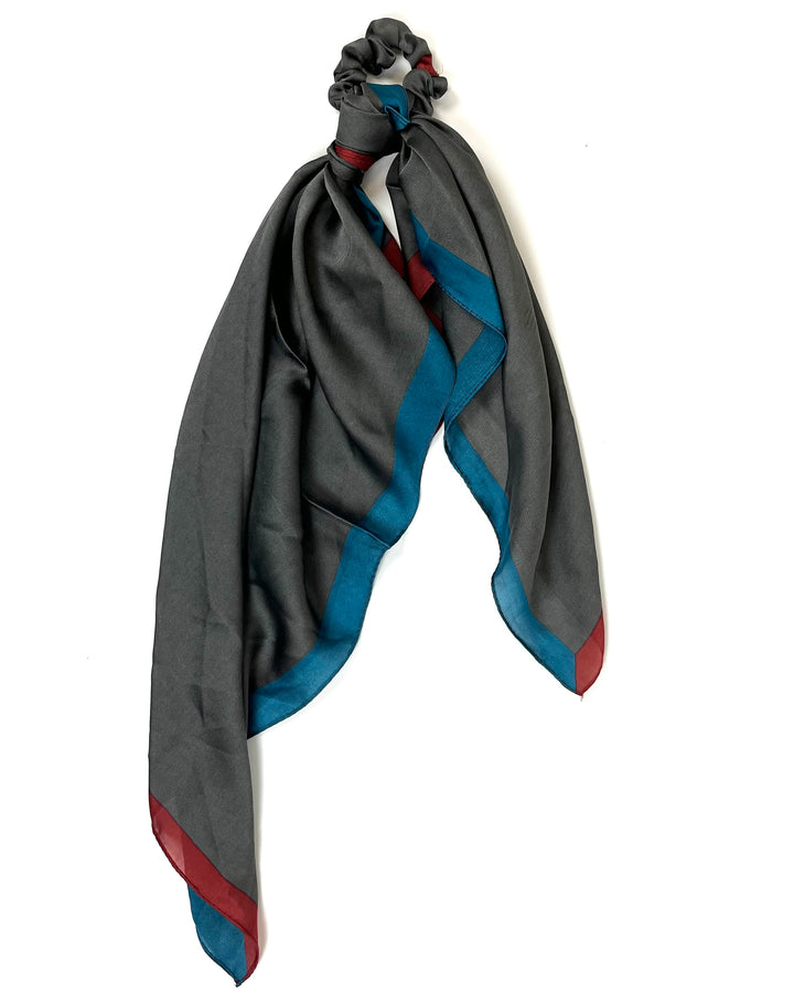 Blue, Red, and Grey Multi Wear Scarf
