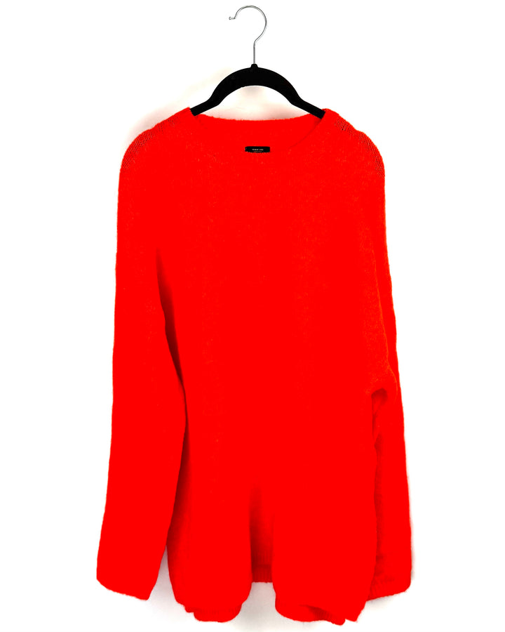 Bright Orange Sweater - Large