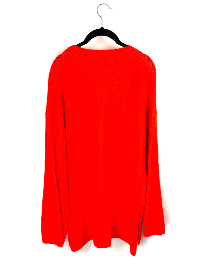 Bright Orange Sweater - Large