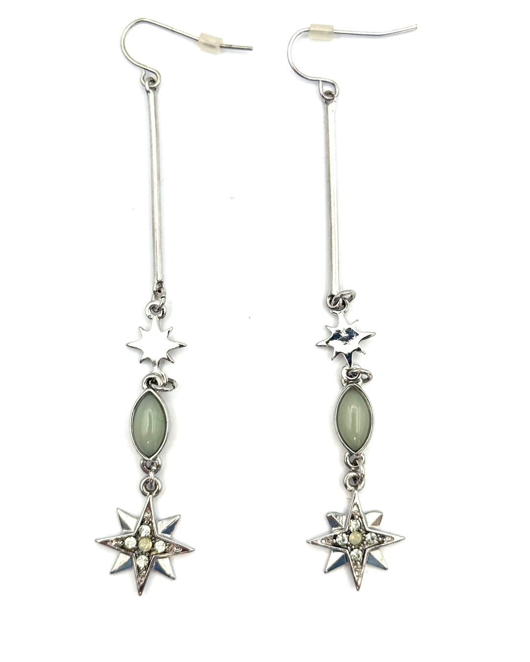 Star & Stone Hanging Earrings