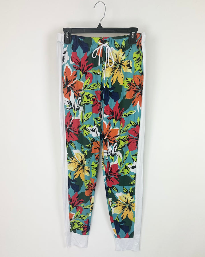 Cuddl Duds Tropical Joggers - Size 4/6