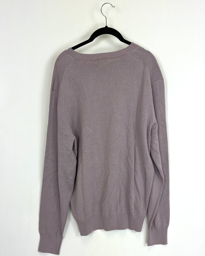 MENS Muted Purple Sweater - Medium