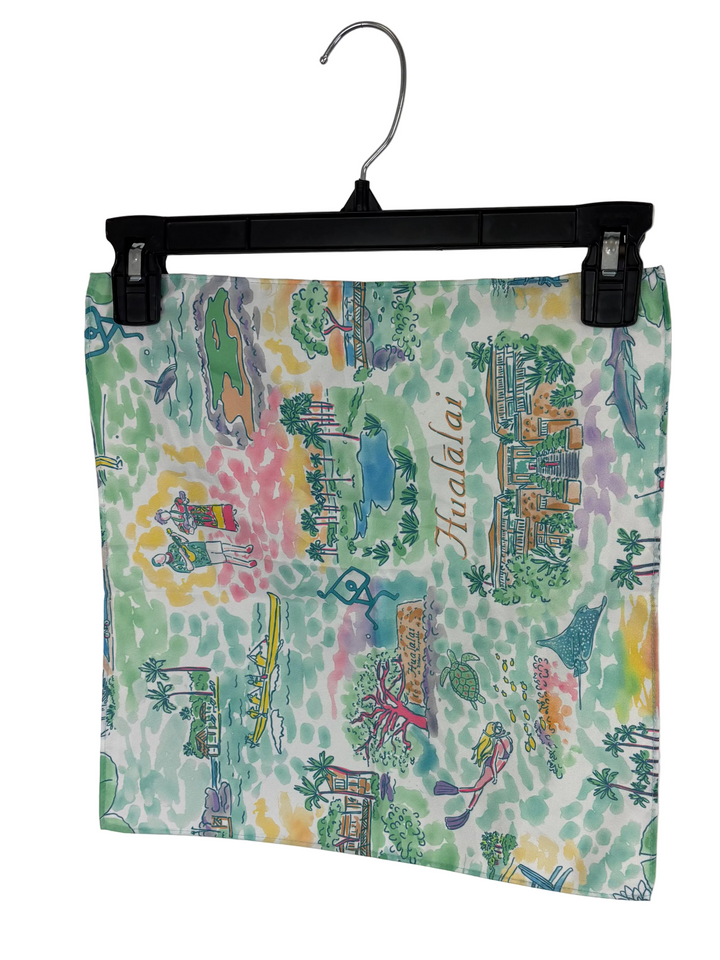 MENS Tropical Resort Print Handkerchief