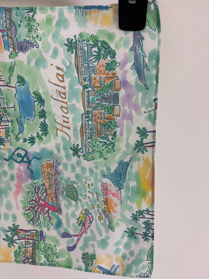 MENS Tropical Resort Print Handkerchief