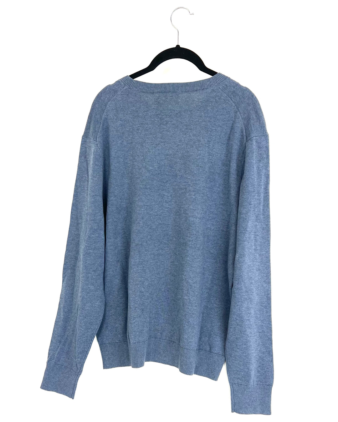 MENS Muted Blue Sweater - Medium